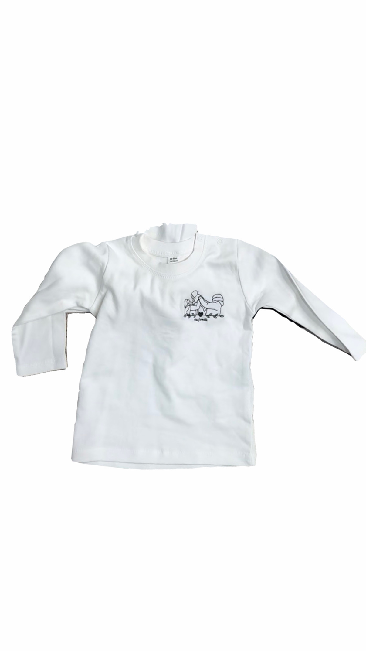 T-shirt manche longue bébé personnalisé – Image 5
