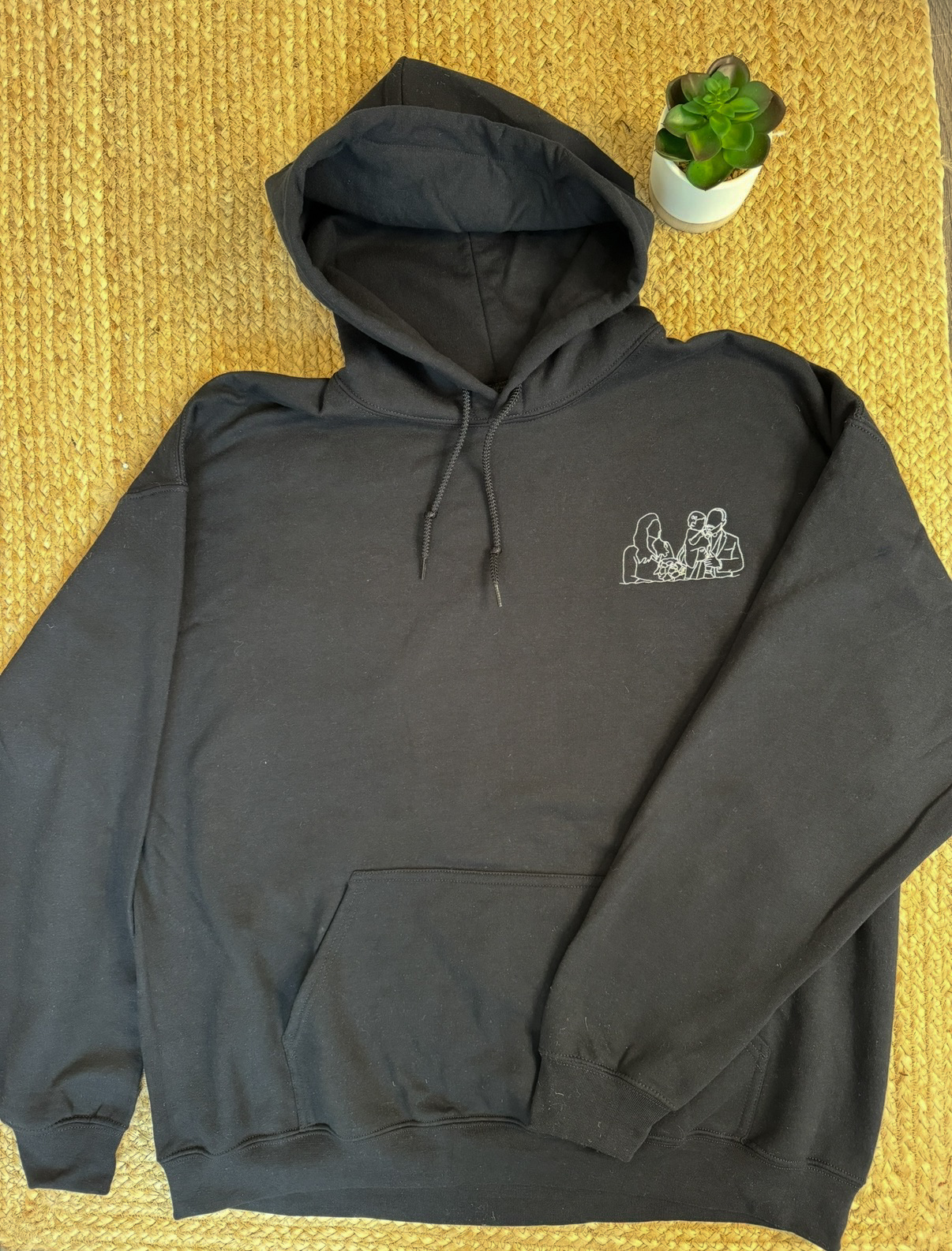 Sweat Homme personnalisé Noir
