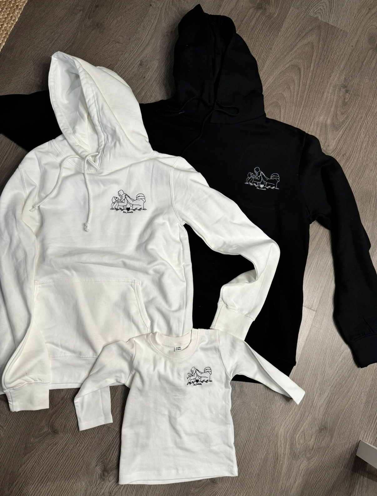 Sweat Homme personnalisé Noir – Image 3