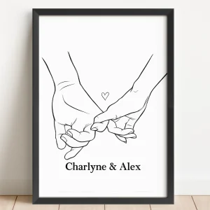 Tableau personnalisé couple