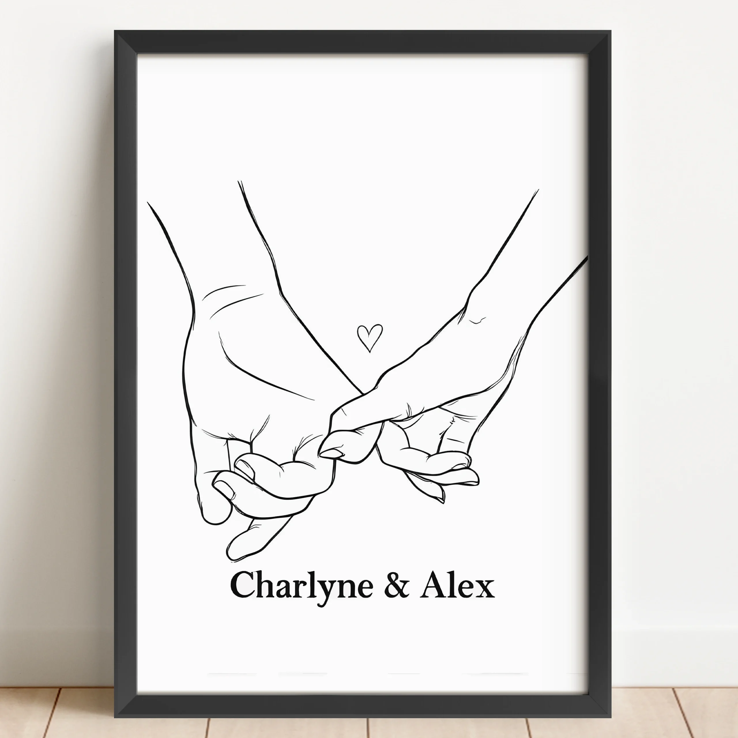 Tableau personnalisé couple