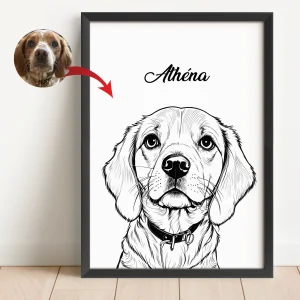 Tableau personnalisé de votre animal de compagnie