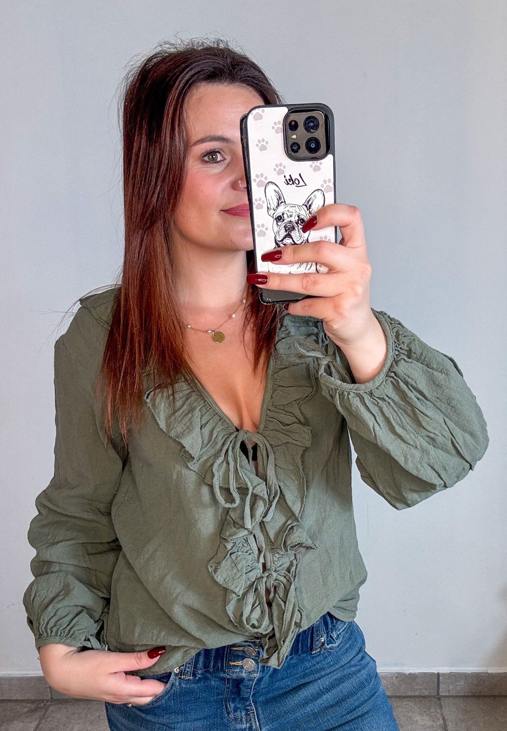 blouse viscose 2 coloris