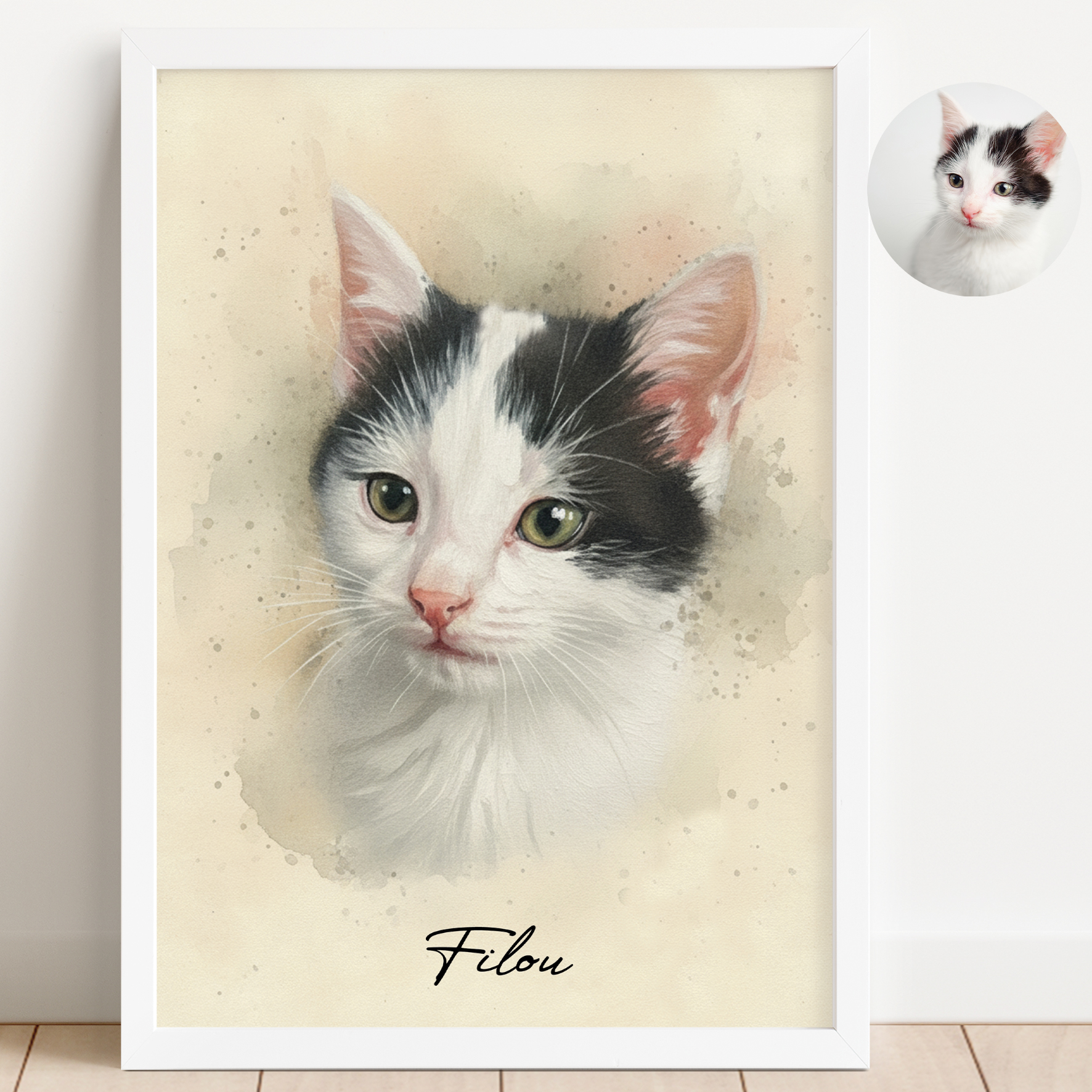 Tableau personnalisé de votre animal de compagnie. – Image 4