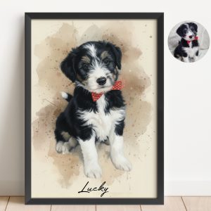 Tableau personnalisé de votre animal de compagnie.